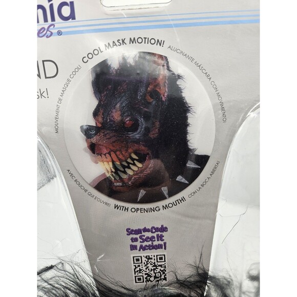 California Costumes Hell Hound Ani Motion Mask Halloween Cosplay NEW - Picture 6 of 7